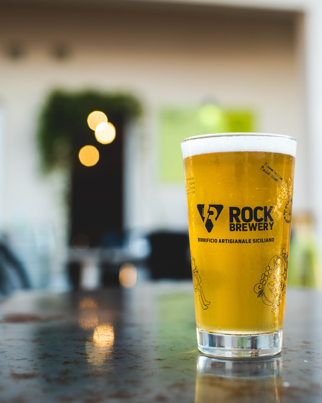 Level Up Glass — Bicchiere Rock Brewery 30 cl